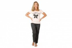Ladies Short Sleeve Top with Pajama