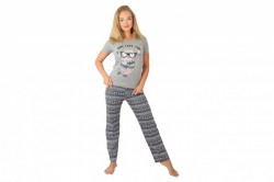 Ladies Short Sleeve Top with Pajama